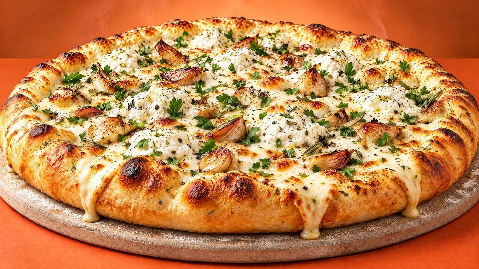 White Pie pizza